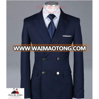 Latest OEM Business Men Custom woolen Tailor Suits from Steve & James